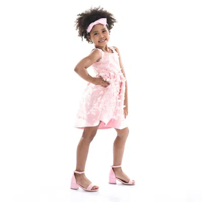 Tulleen Kids'  Blush Mariposa Tulle Dress