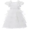 Tulleen Kids'  Bonaventura Dress In White
