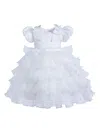 Tulleen Bonaventura Ruffled Dress In White