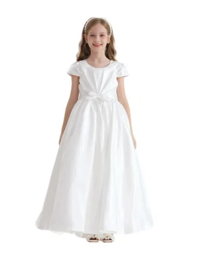Tulleen Kids'  Brea Dress In White