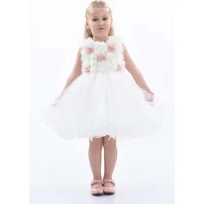Tulleen Babies'  Cambriana Dress In White