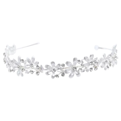 Tulleen Crystal Garland Banded Headband