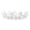 Tulleen Crystal Pearl Floral Crown