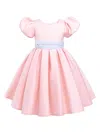 Tulleen Easton Belted Dress In Pink