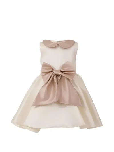 Tulleen Babies' Elaria Petal Bow Gown In Multi