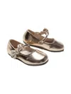 Tulleen Elodie Ballerina Shoes In Gold