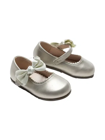 Tulleen Kids' Elodie Ballerina Shoes In Neutrals