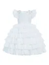 Tulleen Elrose Dress In White