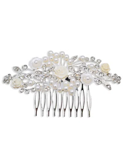 TULLEEN FLORAL HAIR COMB