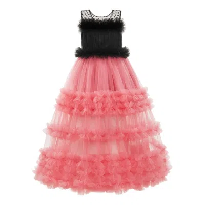 TULLEEN TULLEEN FUCHSIA STACIA DRESS PINK BY CHILDSPLAY CLOTHING