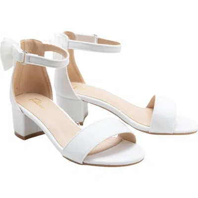 TULLEEN TULLEEN GLITTER BANDED BLOCK HEELS