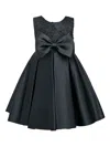 Tulleen Hampton Double Bow Dress In Black
