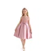 Tulleen Hampton Double Bow Dress In Pink