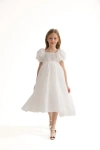 Tulleen Kids'  Janelle Dress In White