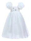 Tulleen Janelle Teacup Gown In White