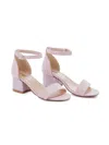 Tulleen Leather Block-heel Sandals In Pink