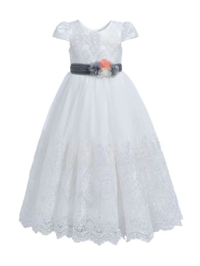 Tulleen Little Girl's & Girl's Beaumont Dress In White