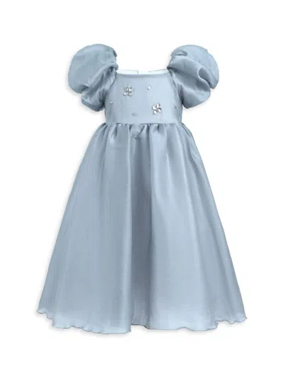 Tulleen Kids' Little Girl's & Girl's Janelle Dress In Blue