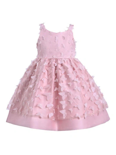 Tulleen Little Girl's & Girl's Mariposa Dress In Blush