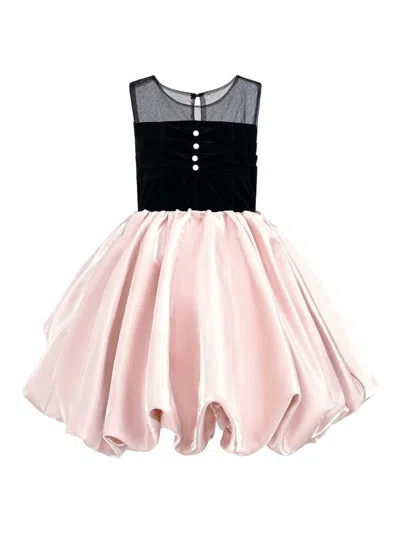 Tulleen Kids' Piazza Dress In Pink