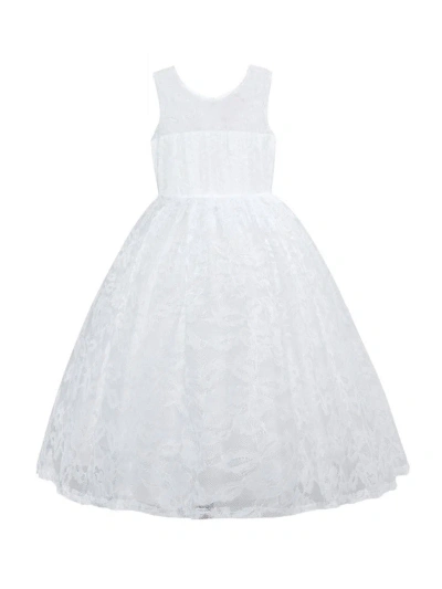Tulleen Little Girl's & Girl's Rossemere Dress In White