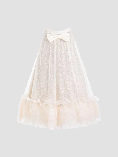 Tulleen Little Girl's & Girl's Tansy Dress In Beige