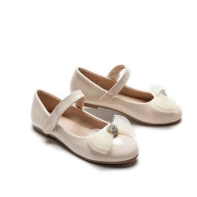 Tulleen Kids'  Lucille Bow Flats In White