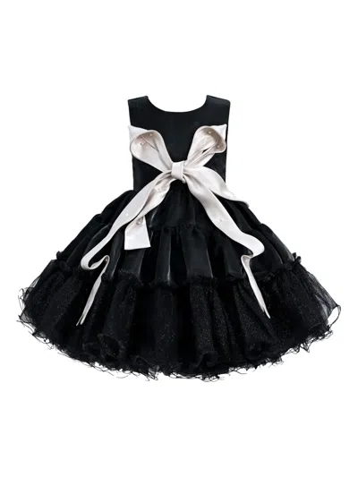 Tulleen Kids' Madrona Dress In Black