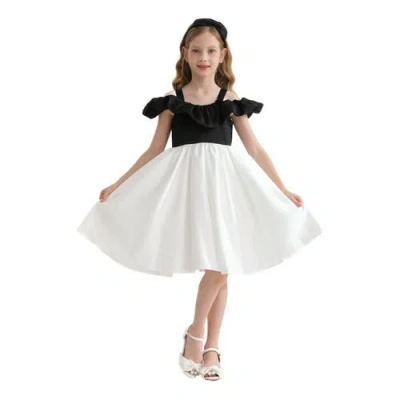 Tulleen Kids'  Marbella Dress In White