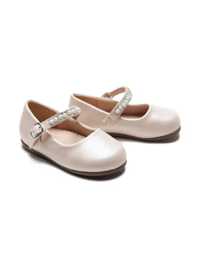 Tulleen Kids' Margot Ballerina Shoes In Neutral