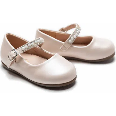 Tulleen Kids'  Margot Pearl Band Flats In White