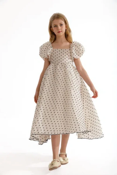 Tulleen Kids'  Osuna Dress In Cream
