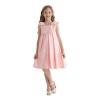 Tulleen Kids' Palermo Bow-detailing Dress In Pink