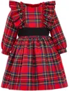 Tulleen Pepperlane Plaid Dress In Red