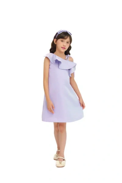 Tulleen Kids'  Petulla Dress In Purple