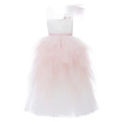 Tulleen Kids'  Pink Baylor Tulle Gown