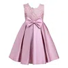 Tulleen Pink Hampton Double Bow Dress