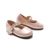 Tulleen Kids'  Pink Primrose Rhinestone Flats