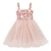 Tulleen Pink Rose Campanula Dress