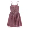 Tulleen Gianotta Dress In Burgundy