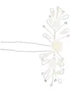 Tulleen Crystal Inflorescence Hair Pin In Silver