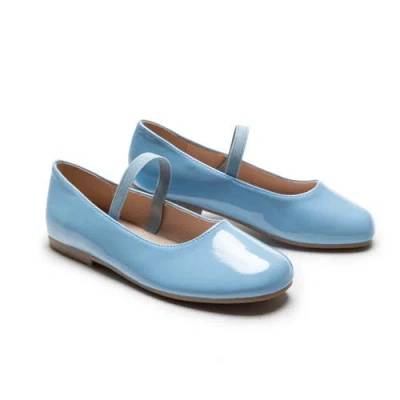 Tulleen Kids'  Satin Colette Flats In Blue