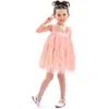 Tulleen Sleeveless Ruffle Layered Dress