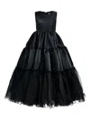 Tulleen Teola Dress In Black