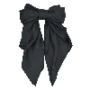 Tulleen -thc25002-satin Ribbon Flowing Bow Hairclip