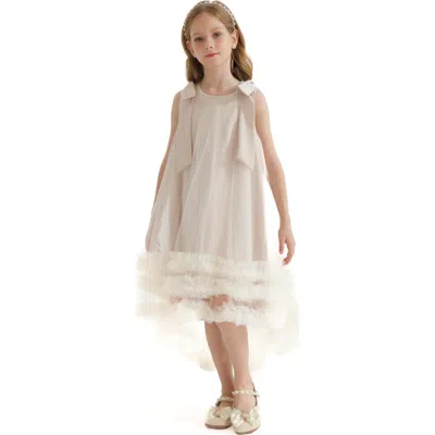 Tulleen Kids'  Violeta Dress In Cream
