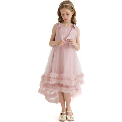 Tulleen Kids'  Violeta Dress In Pink