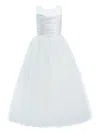 Tulleen Vivian Dress In White