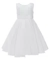 Tulleen White Adeline Satin Dress