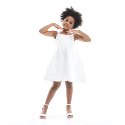 Tulleen Kids'  White Ravine Floral Dress